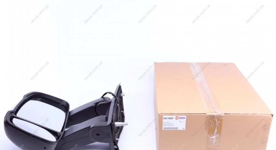 Зеркало заднего вида Citroen Jumper/Fiat Ducato/Peugeot Boxer 06 - (Длинный кронштейн) (L) AUTOTECHTEILE 503 0097 (фото 1)