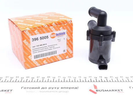 Насос системы охлаждения (дополнительный) VW Caddy III/IV 1.2-1.6 i/TSI/1.6-2.0 TDI/SDI 04- AUTOTECHTEILE 396 5005