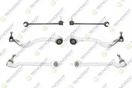 BMW К-кт передней подвески (4 рычага + 2тяги стаб.) E39 96- TEKNOROT B-415
