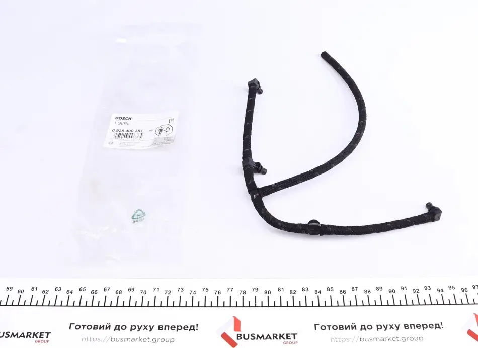 Трубка паливна Iveco Daily III 2.8 JTD 00- BOSCH 0928400381 (фото 1)