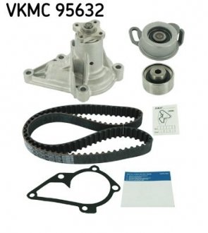 Комплект ГРМ, пас+ролик+помпа VKMC 95632 SKF VKMC95632