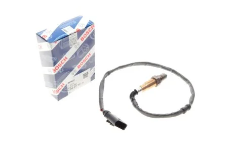 Лямбда-зонд (кількість дротів 5, 710мм) AUDI A1, A3, TT SEAT IBIZA IV SC, LEON, LEON SC, LEON ST SKODA OCTAVIA III, SUPERB III VW GOLF ALLTRACK VII, PASSAT B8, POLO V, TOURAN 1.8/2.0 04.12- 0 258 027 197 BOSCH 0258027197
