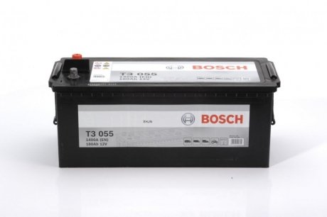 Аккумуляторная батарея 180Ah/1400A (513x222x223/+L/B00) BOSCH 0092T30550 (фото 1)