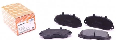 Колодки гальмівні AUTOTECHTEILE 504 0157