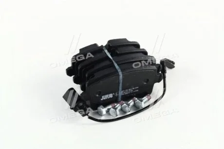 Колодка торм. диск. AUDI A6 2.0-3.0 2011-,A8 2.0-6.3 09- задн. Jurid 573428J