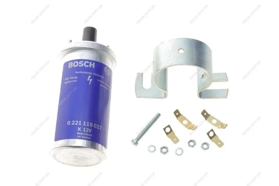 Котушка запалювання 0 221 119 027 BOSCH 0221119027 (фото 1)