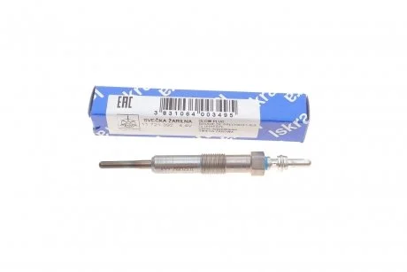 Свічка розжарювання Renault Kangoo 1.5dCi 10- (4.4V) ISKRA 11721392