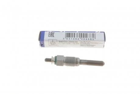 Свічка попереднього підігріву охолоджуючої рідини Renault Master 10-/Kangoo 1.5dCi 10- ISKRA 11721113