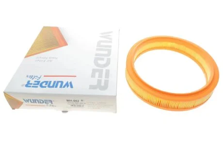 Фільтр повітряний Ford Escort/Orion/Fiesta 1.4/1.6i 86-95 WUNDER FILTER WH 552