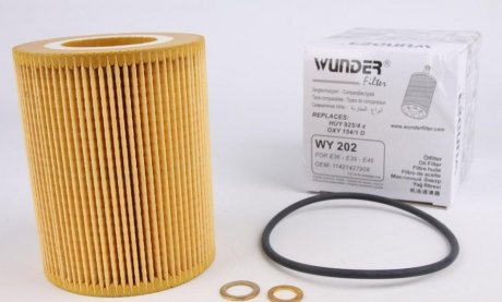 Фільтр масляний BMW 95- WUNDER FILTER WY 202 (фото 1)