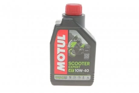 Масло 10W40 4T Scooter Expert MA (1л) MOTUL 831901