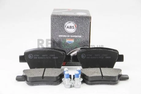 Гальмівні колодки зад. Caddy/Jetta 10-/Golf 09-13 A.B.S. A.B.S. 37784