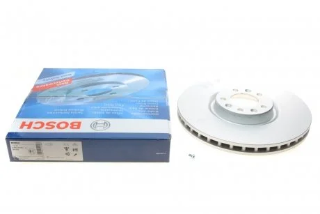 Диск гальмівний (передній) Citroen C5/C6/Peugeot 407/508 04- (340x30) (вентил.) (з покрит. BOSCH 0986479092