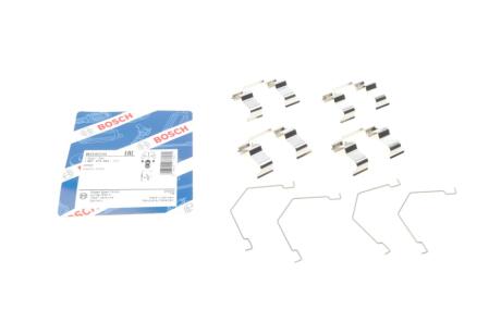 Планка суппорта (переднего) прижимная (к-кт) Mazda 323/626 91-02 BOSCH 1987474353
