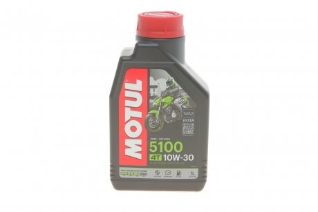 Олива 10W30 5100 4T (1L) (104062) MOTUL 836611