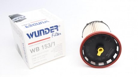 Фильтр топливный VW Golf VII 1.6/2.0TDI 12-(h-102mm) WUNDER FILTER WB 153/1 (фото 1)