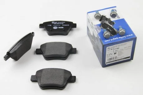 Колодки гальмівні дискові; задня вісь HELLA 8DB 355 014-021