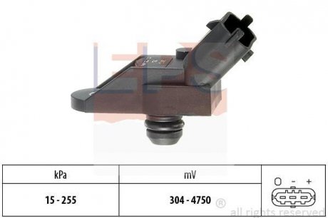 Датчик тиску впускного колектора Volvo C70 I, S40 I, S60 I, S70, S80 I, V40, V70 I, V70 II 2.0-3.0 11.96-04.10 EPS 1.993.013