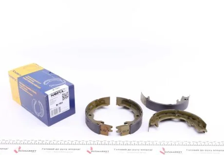 Комплект гальмівних колодок KAMPOL K-791