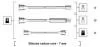 Комплект высоковольтных проводов OPEL OMEGA 1,8/2,0 IE 87-94 [941125250677] MAGNETI MARELLI MSK677 (фото 1)