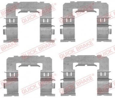 Р/к дискових гальм. колодок QUICK BRAKE 109-1742