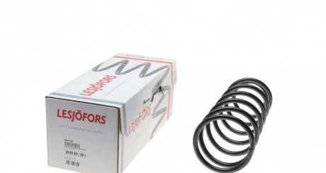 Пружина (передняя) Daewoo Nubira 1.6 16V 97- (нах.зад.часть/седан/универсал) LESJOFORS 4017703
