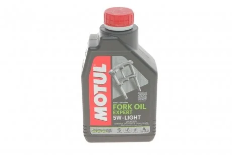 Масло 5W для мотовилок Fork Oil Expert Light (1л) MOTUL 822301