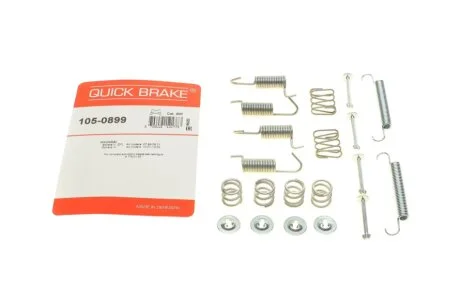 Комплект пружинок колодок стояночного гальма Hyundai Sonata/Kia Soul 1.1-2.7 98- (Mando) QUICK BRAKE 1050899