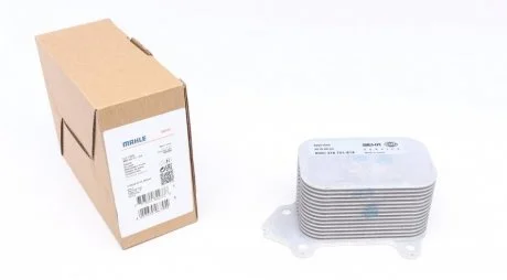 Радіатор масляний Citroen Berlingo/Peugeot Partner/Expert/Fiat Scudo 1.6HDI 07- (теплообмінник) MAHLE / KNECHT CLC 7 000S