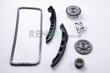 Комплект цепи ГРМ A1/A3/Fabia/Octavia/Roomster/Caddy/Golf/Polo 1.4TSI (+VVT) 07- BGA TC0105VFK (фото 1)