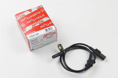 Датчик ABS передн Лів/Прав MERCEDES CLS (C219), E T-MODEL (S211), E (VF211), E (W211), SL (R230) 1.8-6.2 10.01-01.12 AUTLOG AS4104