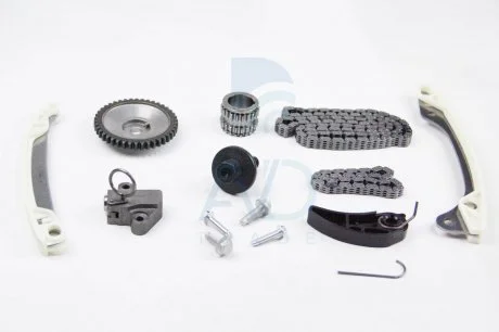 Ланцюг приводу ГРМ (к-кт) Kangoo/Megane III/Scenic III/IV 1.2/1.4TCe 09- (2 цепи) BGA TC7301FK