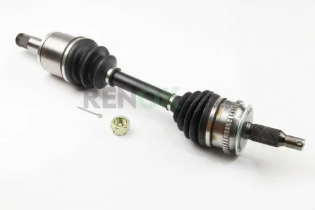 Полуось Mitsubishi L200 2.5d 06- (30/28 +ABS 47z) 596mm Л. BGA DS6101L