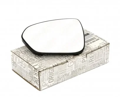 Скло дзеркала ліве з підігрівом (вкладиш) Duster 2 (2018-...), RENAULT 963666560R