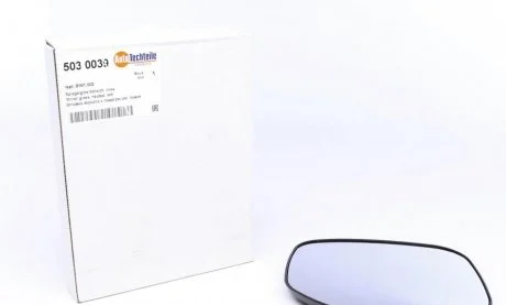 Скло дзеркала (з підігрівом) Citroen Berlingo/ Peugeot Partner 96-08 (L) AUTOTECHTEILE 503 0039