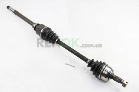 Піввісь Citroen C4/Peugeou 307 1.4/1.6i 01-10 (25/22) 910mm Пр. BGA DS6724RA