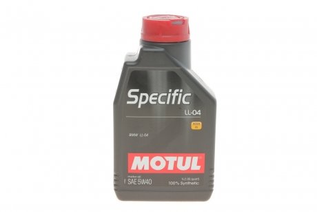 Масло 5W40 Specific LL-04 (1L) 101272 MOTUL 832701