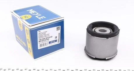 Сайлентблок балки (задней) Audi A4 1.6/1.8/2.0/3.0/1.9TDI/2.5TDI 00-08 MEYLE 100 505 0010/HD (фото 1)