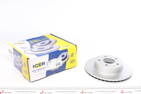 Диск гальмівний ICER 78BD6380-2