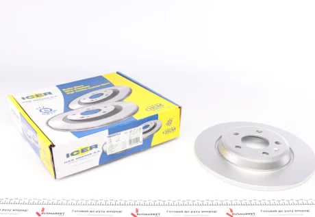 Диск гальмівний ICER 78BD6075-2