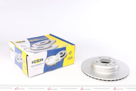 Диск гальмівний ICER 78BD3555-2