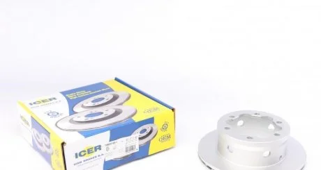 Диск гальмівний ICER 78BD0185-1