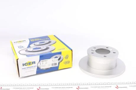 Диск гальмівний ICER 78BD0183-1