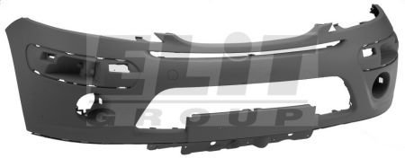 Бампер передний, под покраску с отв. под противотуманки 05- ELIT 0519 901
