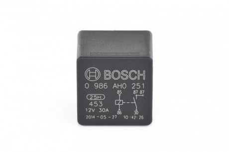 РЕЛЕ 0 986 AH0 251 BOSCH 0986AH0251