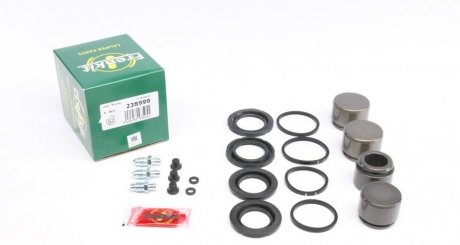 Ремкомплект суппорта (переднего) Volvo S60/S80/S70/V70/C70 00-10 (d=38/42mm) (+4 поршня) (Brembo) FRENKIT 238999 (фото 1)