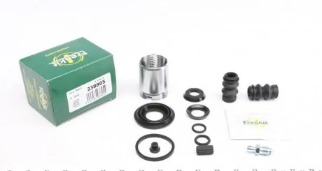 Ремкомплект супорта (заднього) (R) Ford Mondeo/Citroen C4 04- (d=38mm) (+поршень з механізмом) FRENKIT 238805