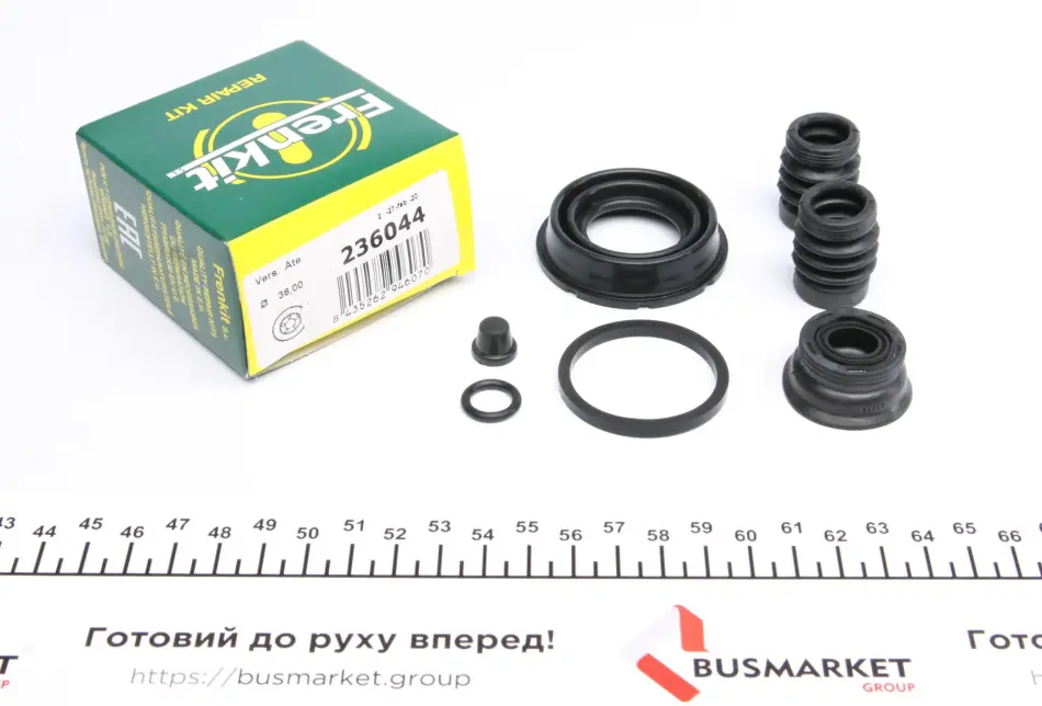 Ремкомплект супорта (заднього) Mazda 3 13- (d=36mm)(Ate) FRENKIT 236044 (фото 1)
