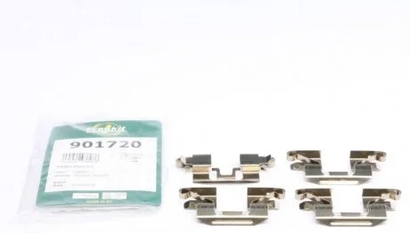 Планка супорта (заднього) прижимна (к-кт) Mazda CX-7/CX-9 06- (Tokic) FRENKIT 901720