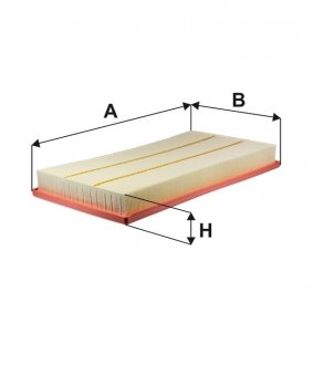 Фільтр повітря WA9899WIX WIX WIX FILTERS WA9899